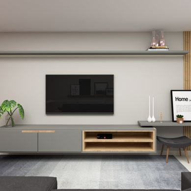 Projeto de Arquitetura de Interiores - Reforma de Sala