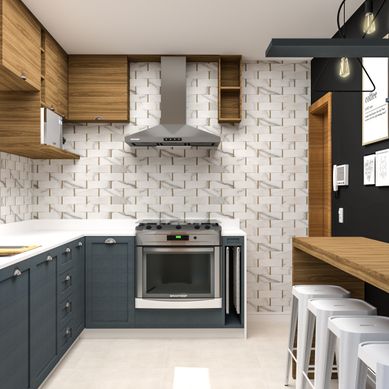 Projeto de Interiores (Reforma) - Cozinha