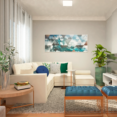 Apartamento MF | Sala de Estar