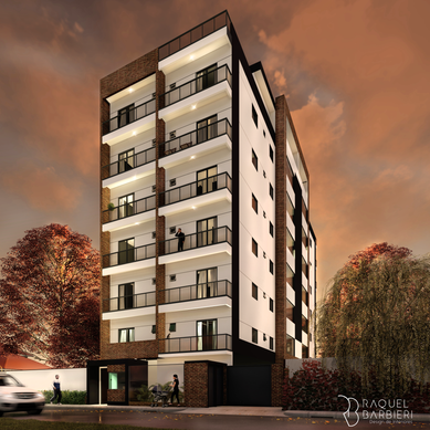 3D RENDER - PRÉDIO RESIDENCIAL