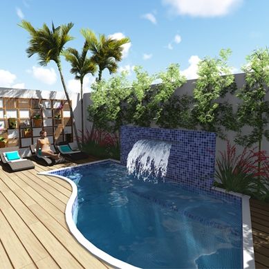 Área extrena - Piscina