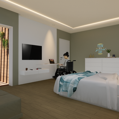 Quarto Acessivel - Imagem 1