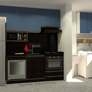 Cozinha & área de serviço