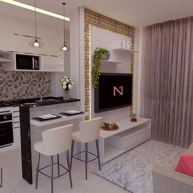 Sala apt pequeno