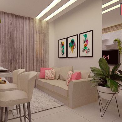 Sala apt pequeno