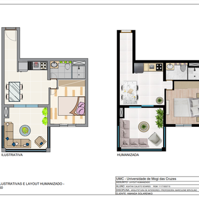 Projeto apartamento - acadêmico