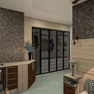 Projeto de Quarto contemporaneo