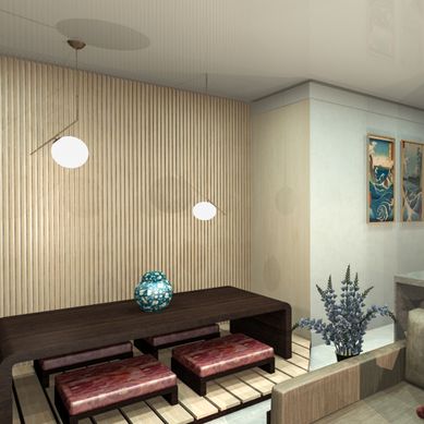 Projeto de sala japonesa
