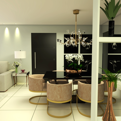Projeto de Interiores Contemporânea