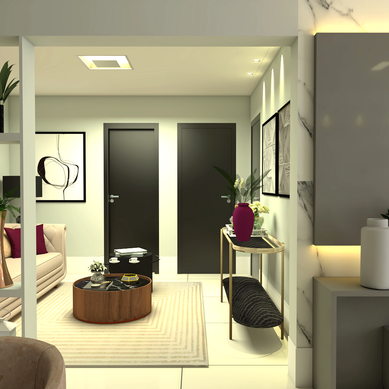 Projeto de Interiores Contemporânea