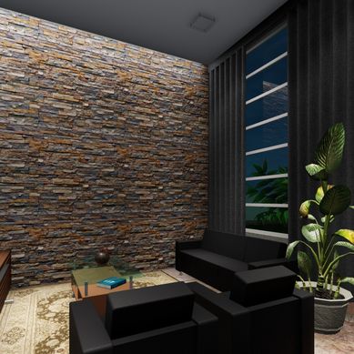 Projeto de interiores de residência unifamiliar