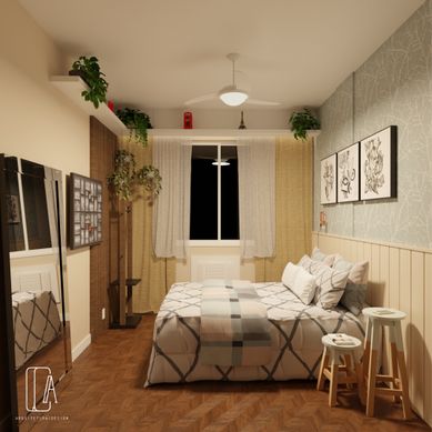 Arquitetura de Interiores_quarto de casal
