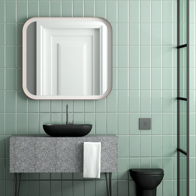 Imagem 3D - Banheiro Minimalista
