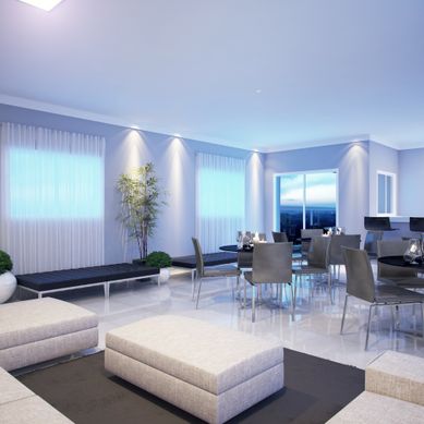 Proposta em 3D para Salão de Festas de Edifício Residencial