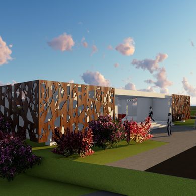 Centro Hípico - Arquitetura