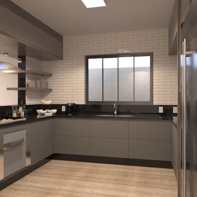 COZINHA GOURMET COM ADEGA