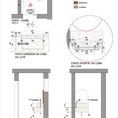DETALHAMENTO DE MARMORARIA