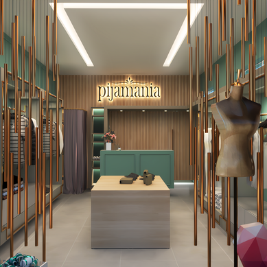 Projeto comercial -loja de roupas