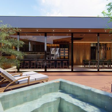Área de Lazer e Gourmet - Residencial