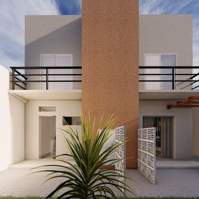 Projeto Sobrado 123,19m²