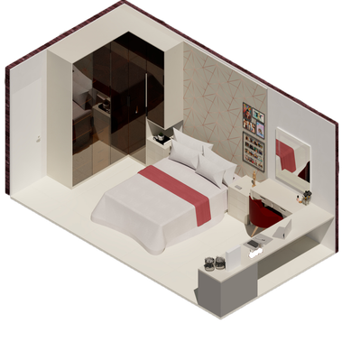 Quarto menina moça 