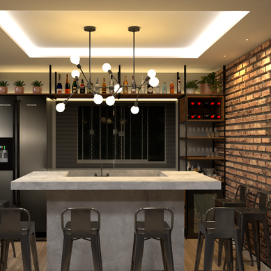 Cozinha gourmet executiva