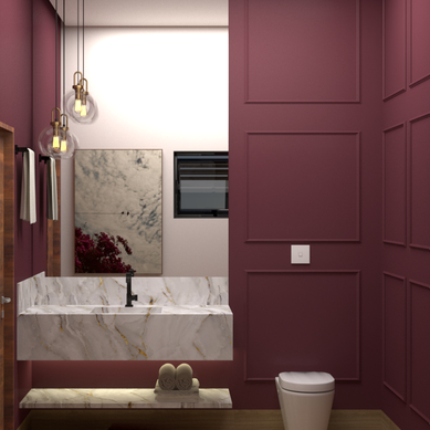 Lavabo marsala