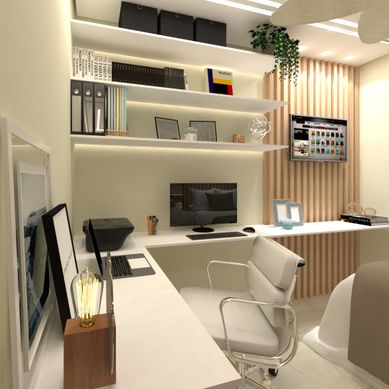 Home Office e Dormitório