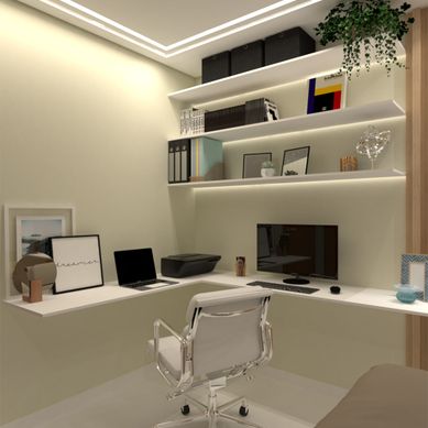 Home Office e Dormitório