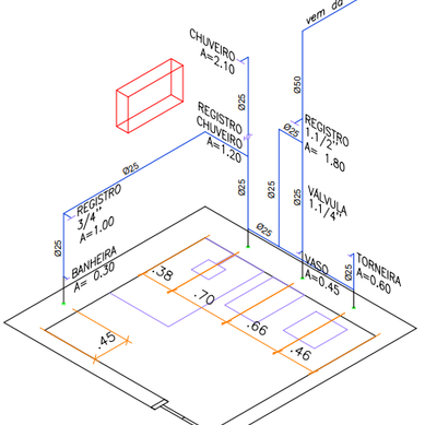 Isométricas Hidráulica