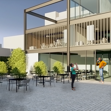 Centro de Empreendedorismo Pátio Externo