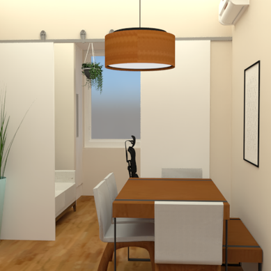 Sala de Jantar e Home Office