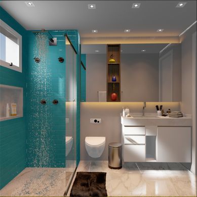 WC Suíte- RESIDENCIA UNIFAMILIAR J|T
