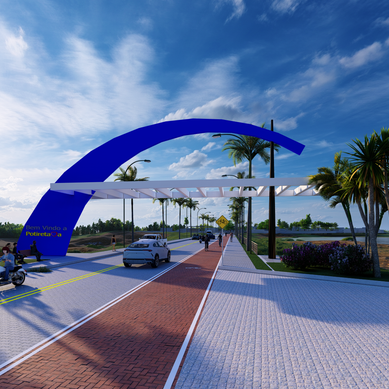Portal da cidade, Potiretama-Ce