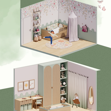 Quarto Jardim Encantado