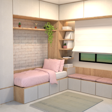Quarto Solteiro - Apto 301