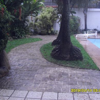 Área externa casa na Barra da Tijuca