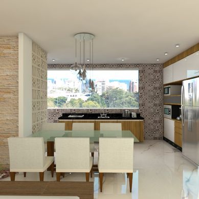 Cozinha integrada