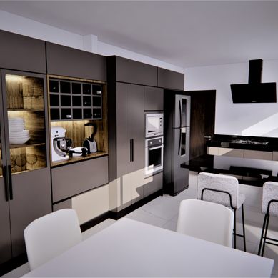 Residência M&F - Cozinha