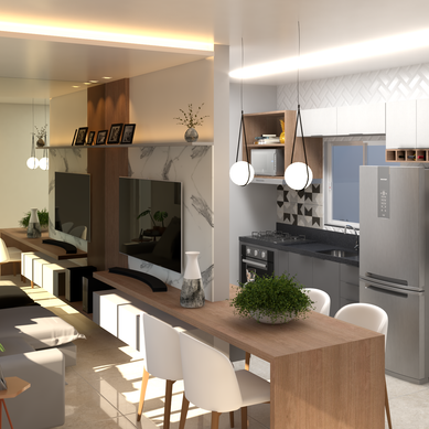 Casas Geminadas - Decorado