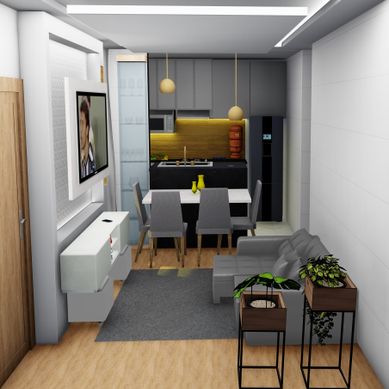 Sala e Cozinha