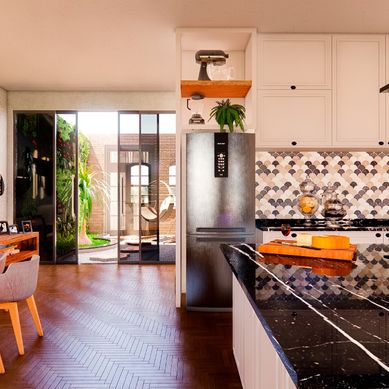 Cozinha Casa Água