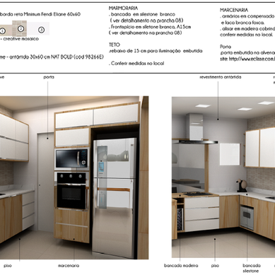 Projeto Residencial - Reforma Cozinha