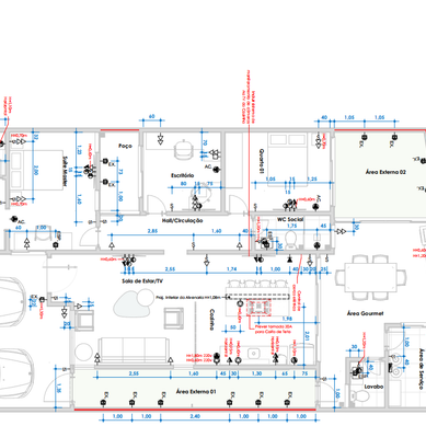 Pontos Elétricos - Residencial