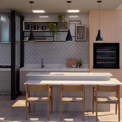 Projeto de Interiores - Varanda Gourmet