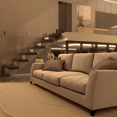 Projeto de Interiores - Sala de Estar