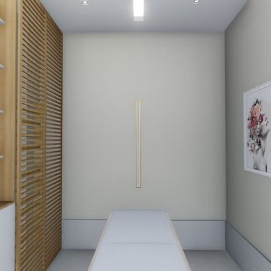 Sala de massagem e pilates - Clínica Spa