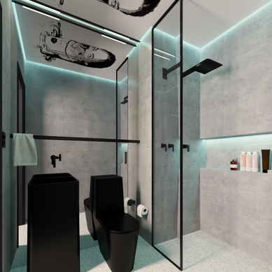 Apartamento 72 - Banho Social