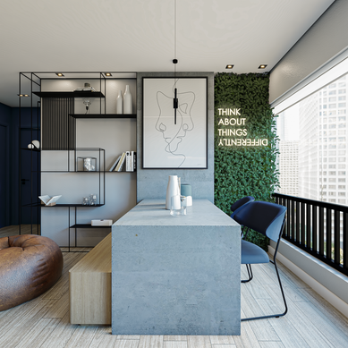 Apartamento 72 - Área Social