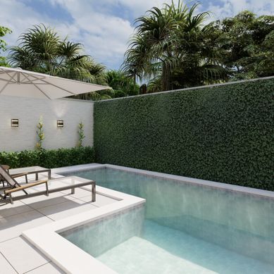 ÁREA GOURMET COM PISCINA